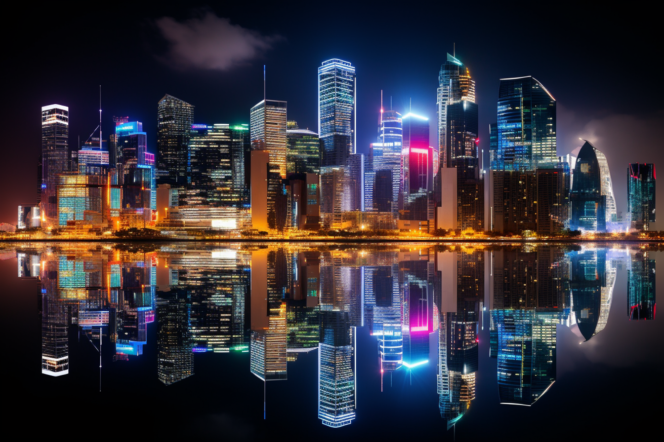 "City Skylines" GICLEE ART PRINT