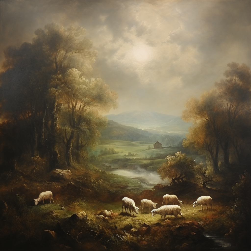 "Timeless Treasures: Vintage Landscape" by Maya Ronick