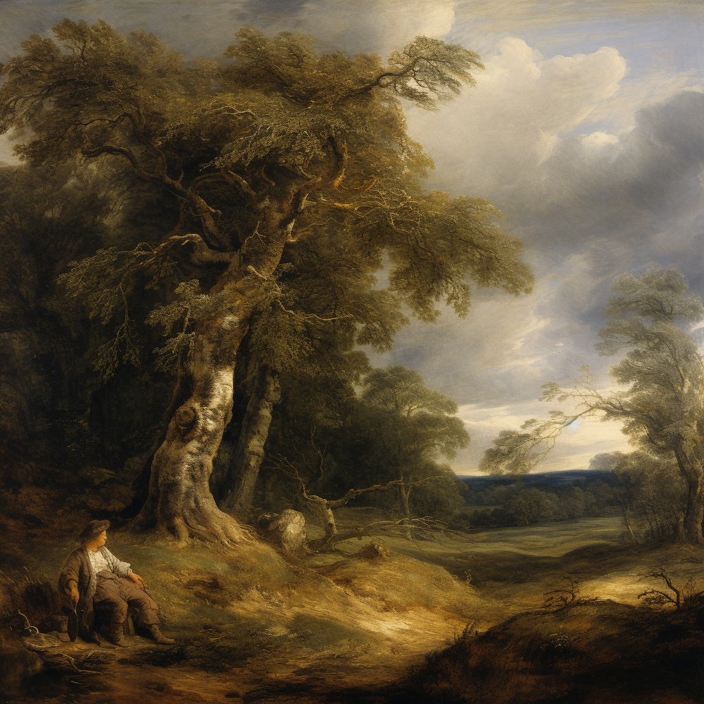 "Vintage Forest Charm" by Maya Ronick