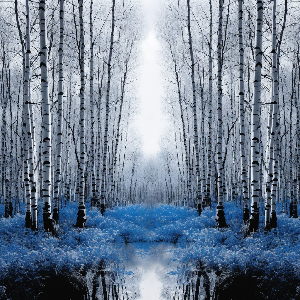 "Forest Veil: Rain's Gentle Embrace" GICLEE ART PRINT