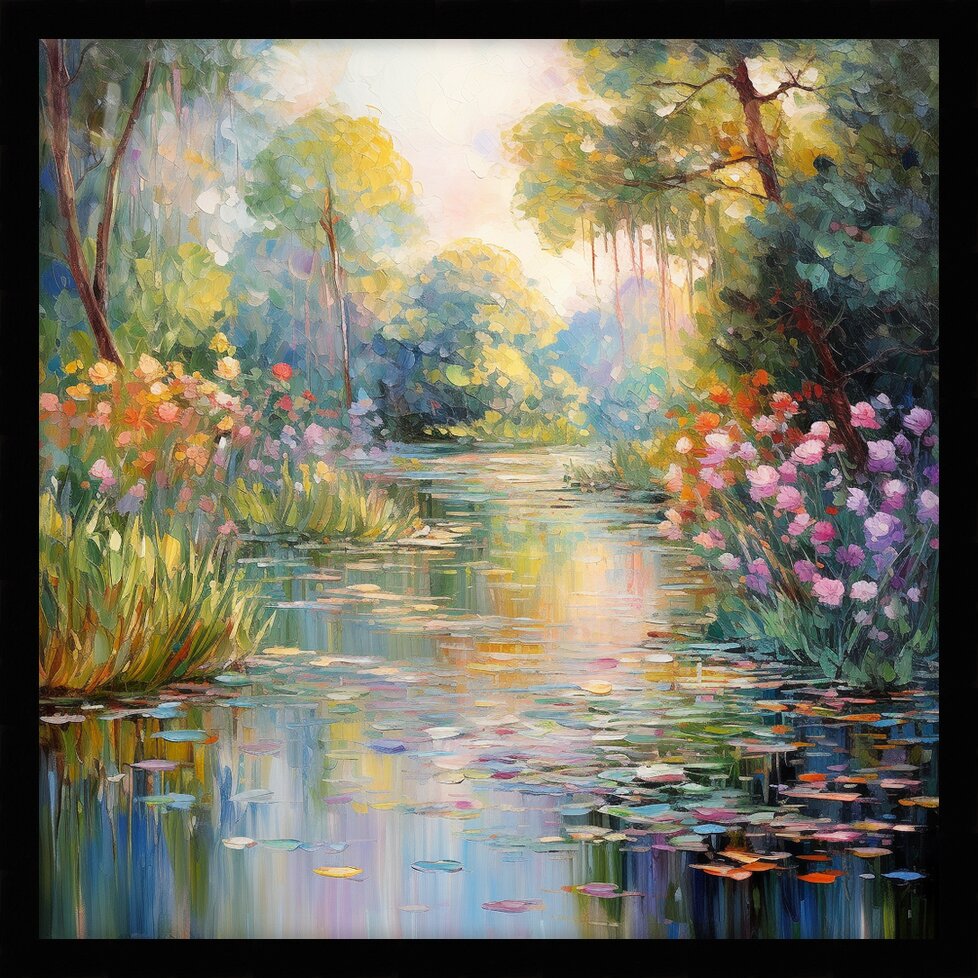 "Water Lilies" by Maya Ronick