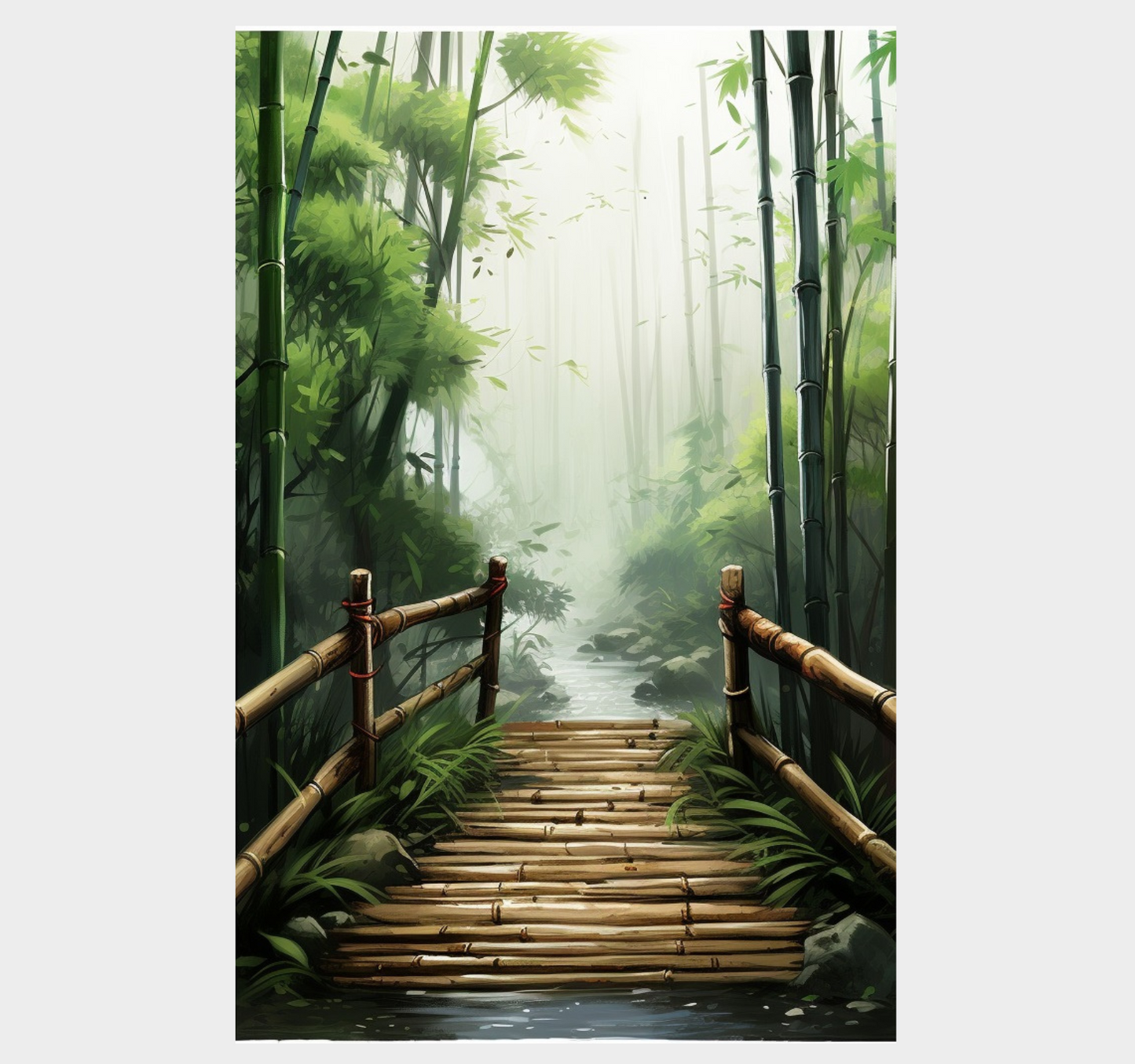 "Rain Melody" GICLEE ART PRINT