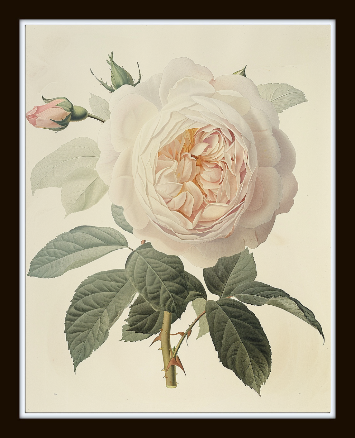 Vintage Botanical Art GICLEE ART PRINT