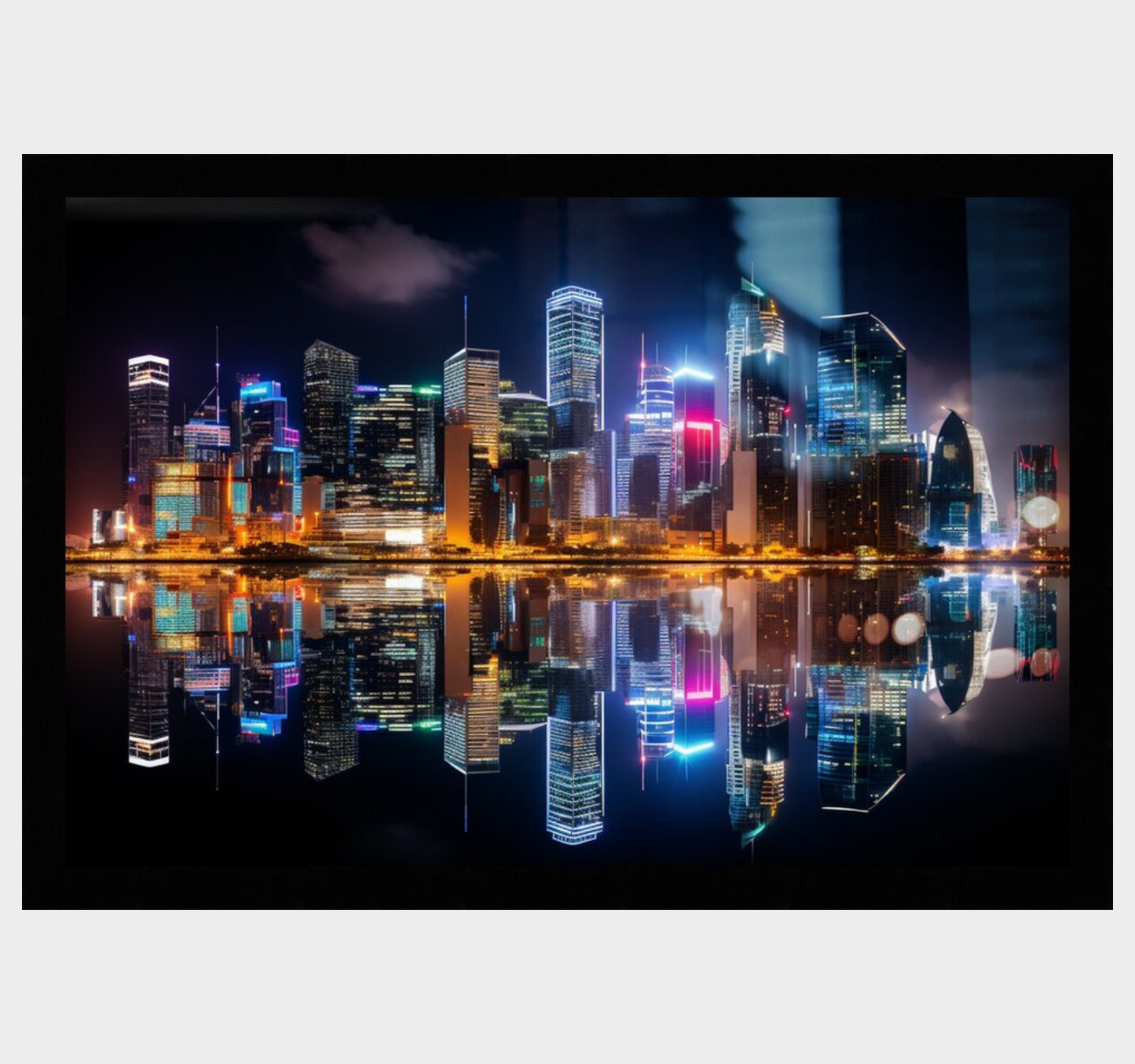 "City Skylines" GICLEE ART PRINT