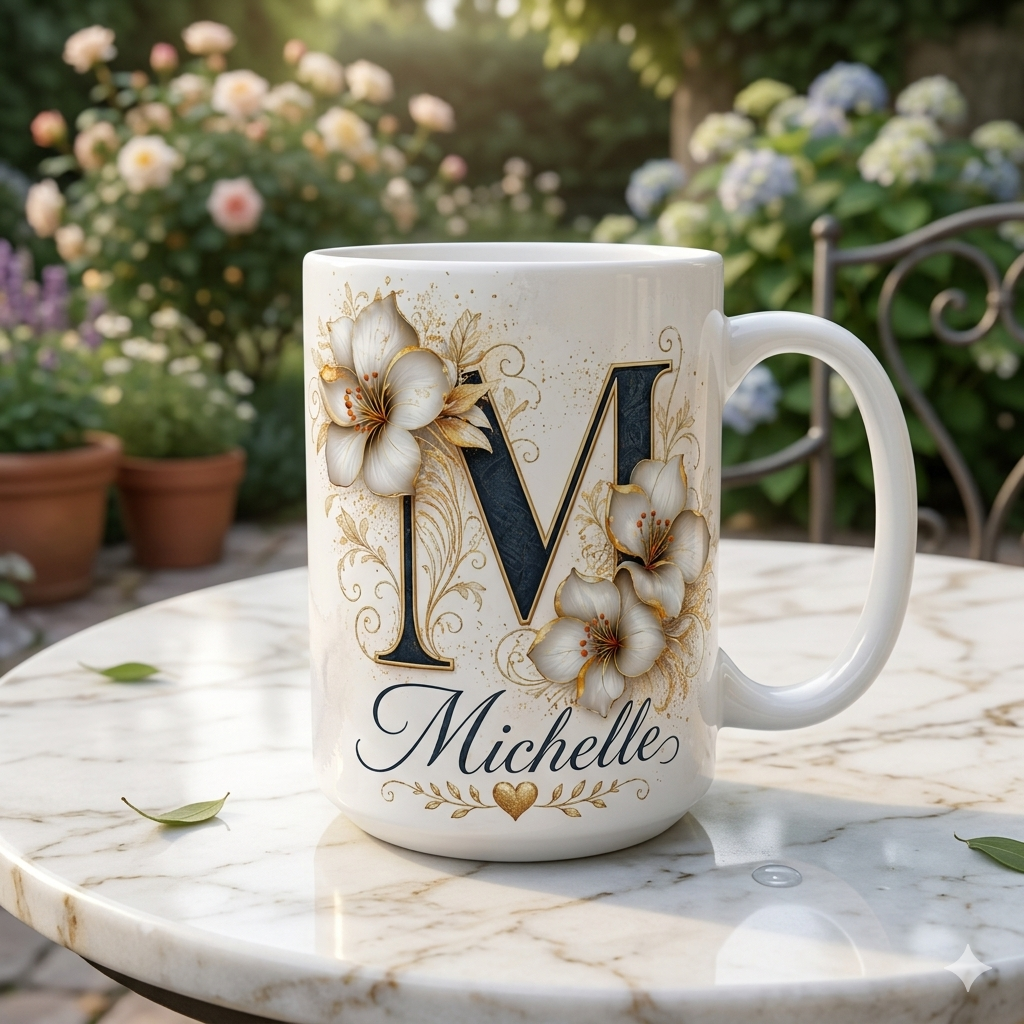 Custom Name Coffee Mug for Her 15 oz. Price includes personalization