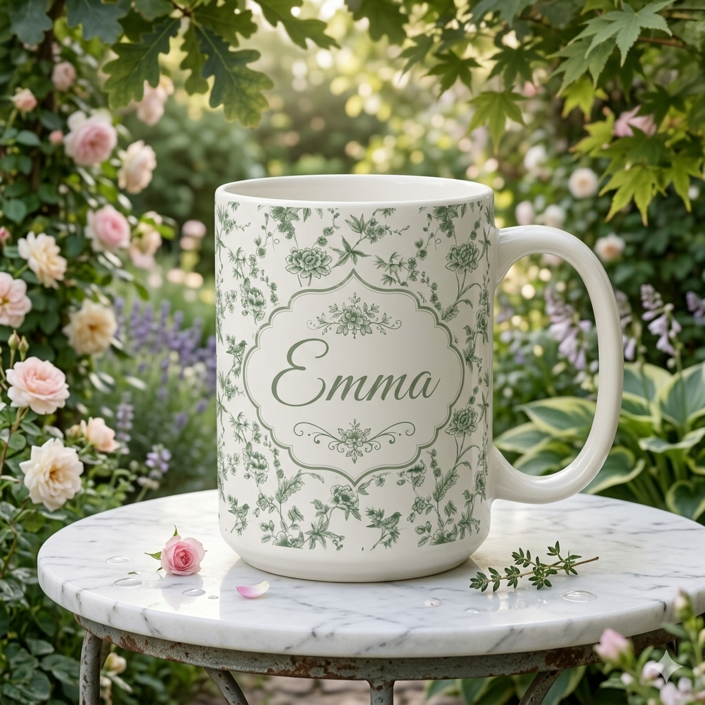 Custom Name Coffee Mug for Her 15 oz. Price includes personalization