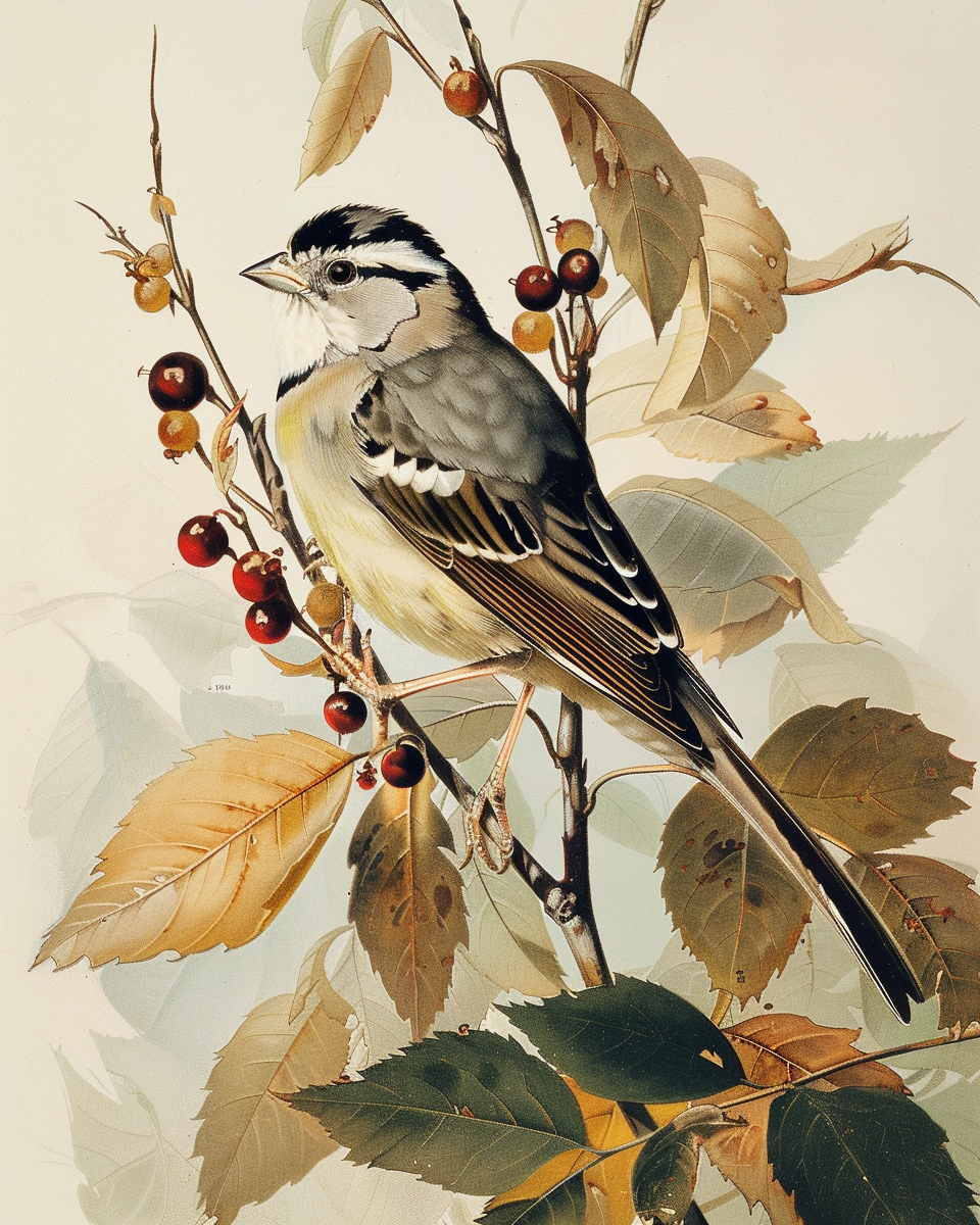 Wall Art Bird Print No 65