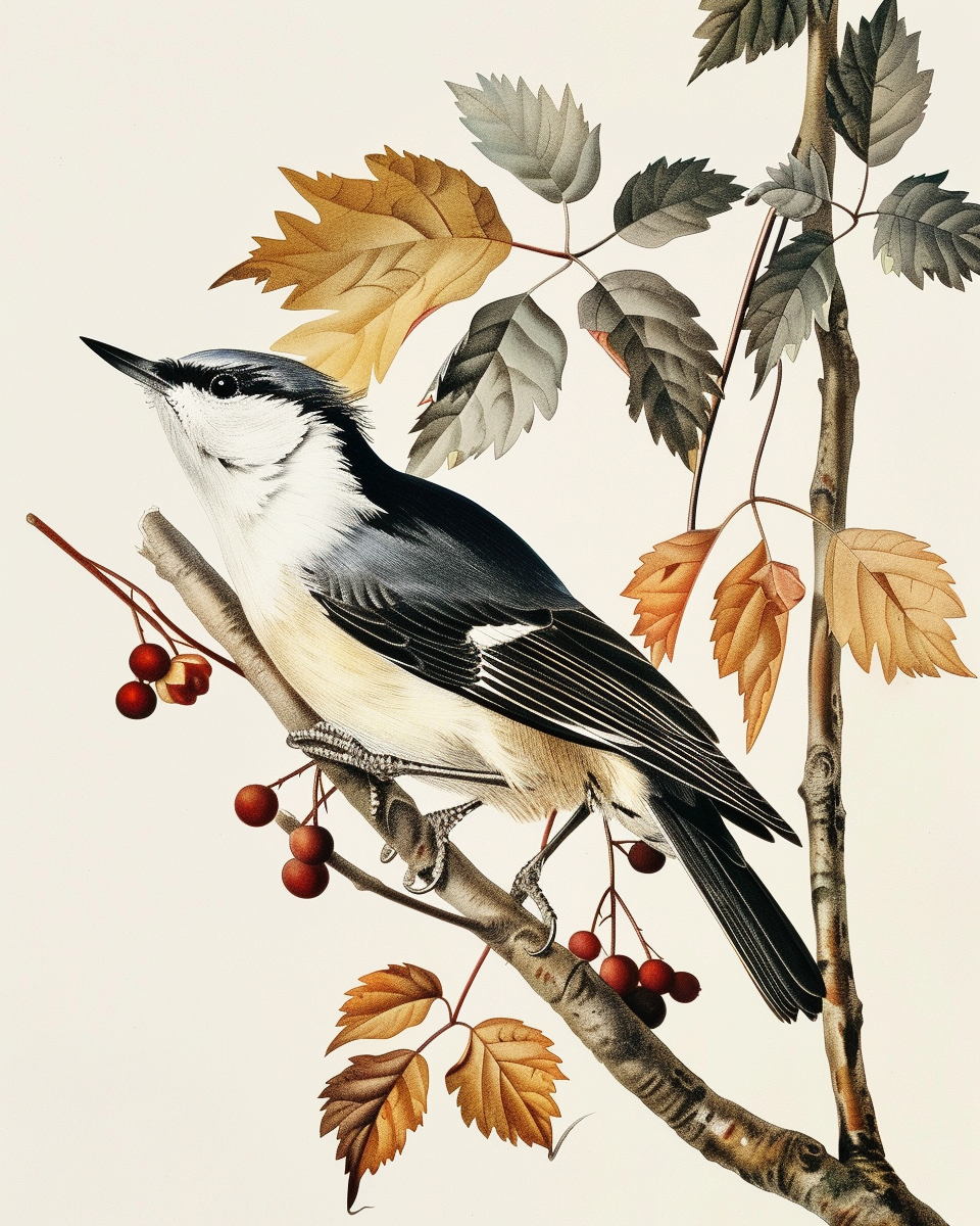 Wall Art Bird Print No 77