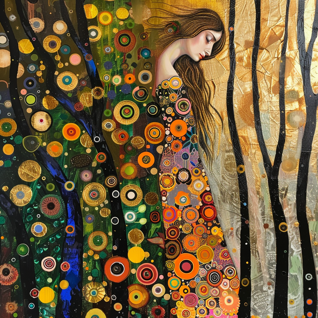 "Golden Elegance" GICLEE ART PRINT