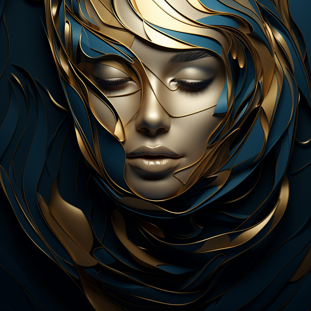 "Manipulation in Gold" GICLEE ART PRINT