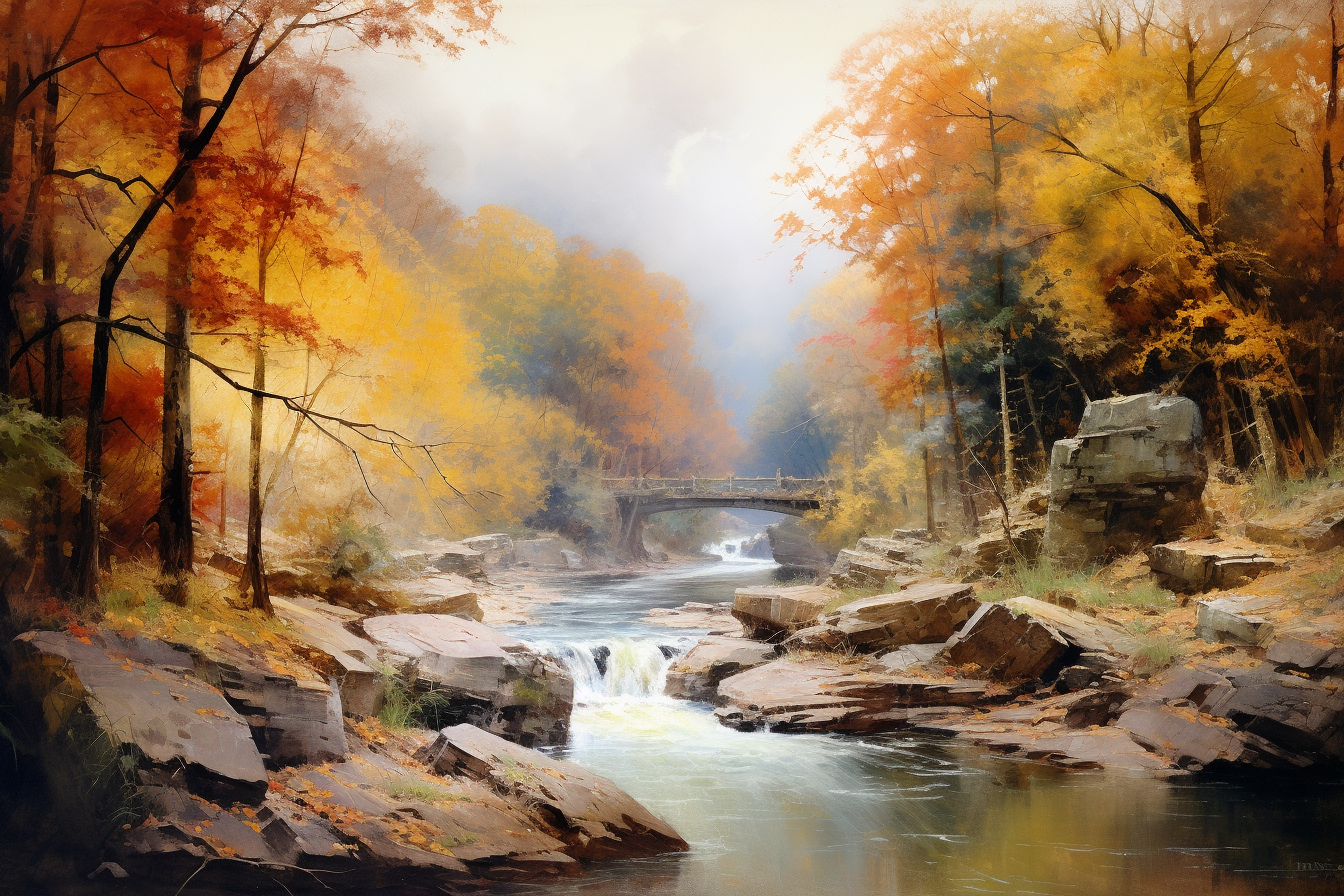 Landscape Art Prints Style NO 21