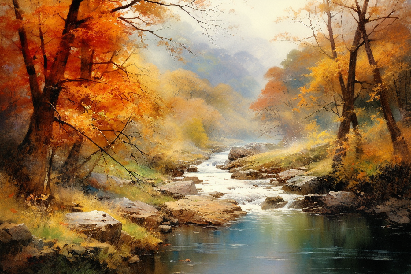 Landscape Art Prints Style NO 22