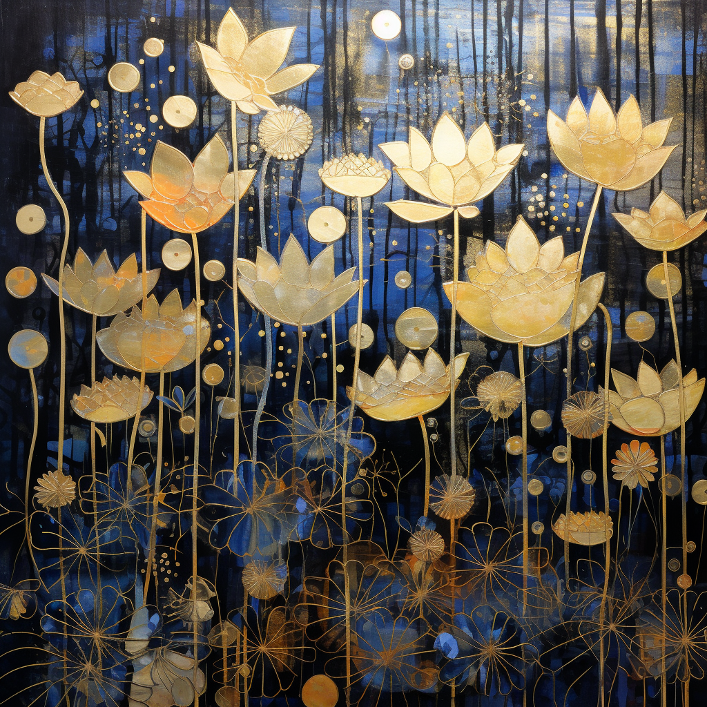 Flowers Wall Art Print Style NO 239