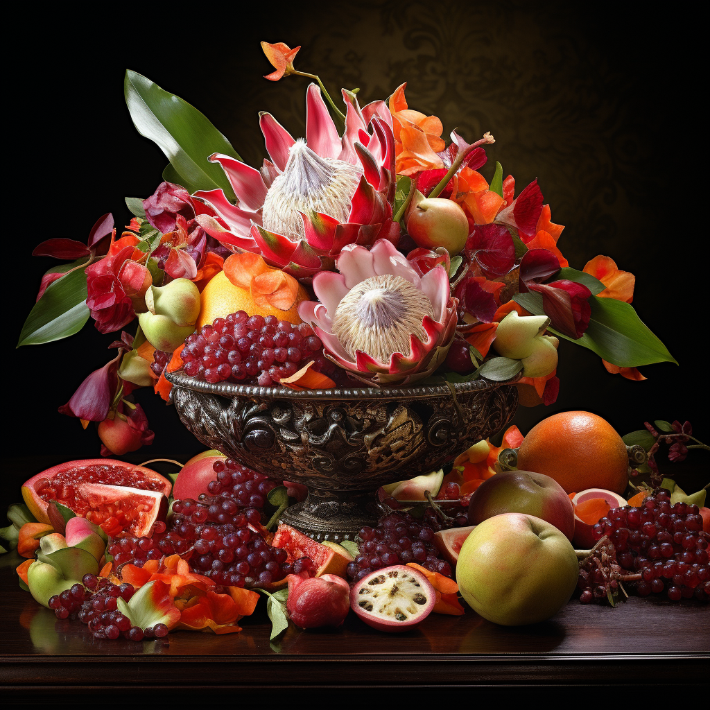 Fruits and Vegetables Collage NO 77