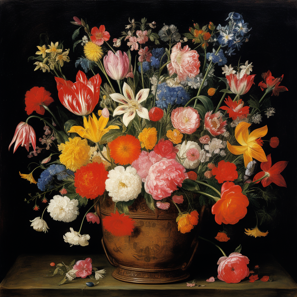 Flowers Style 8 by Maya Ronick