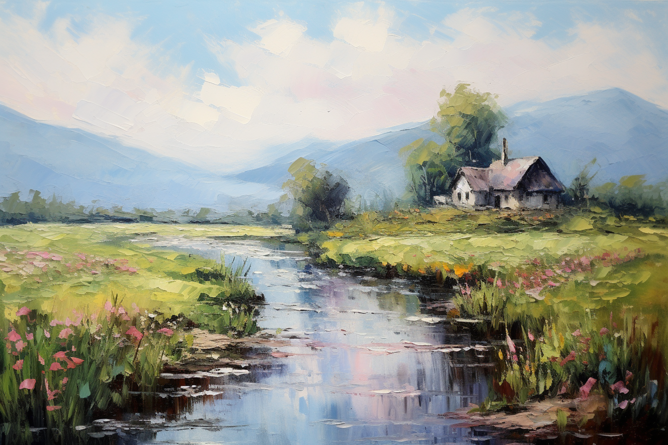 Landscape Art Prints Style NO 110