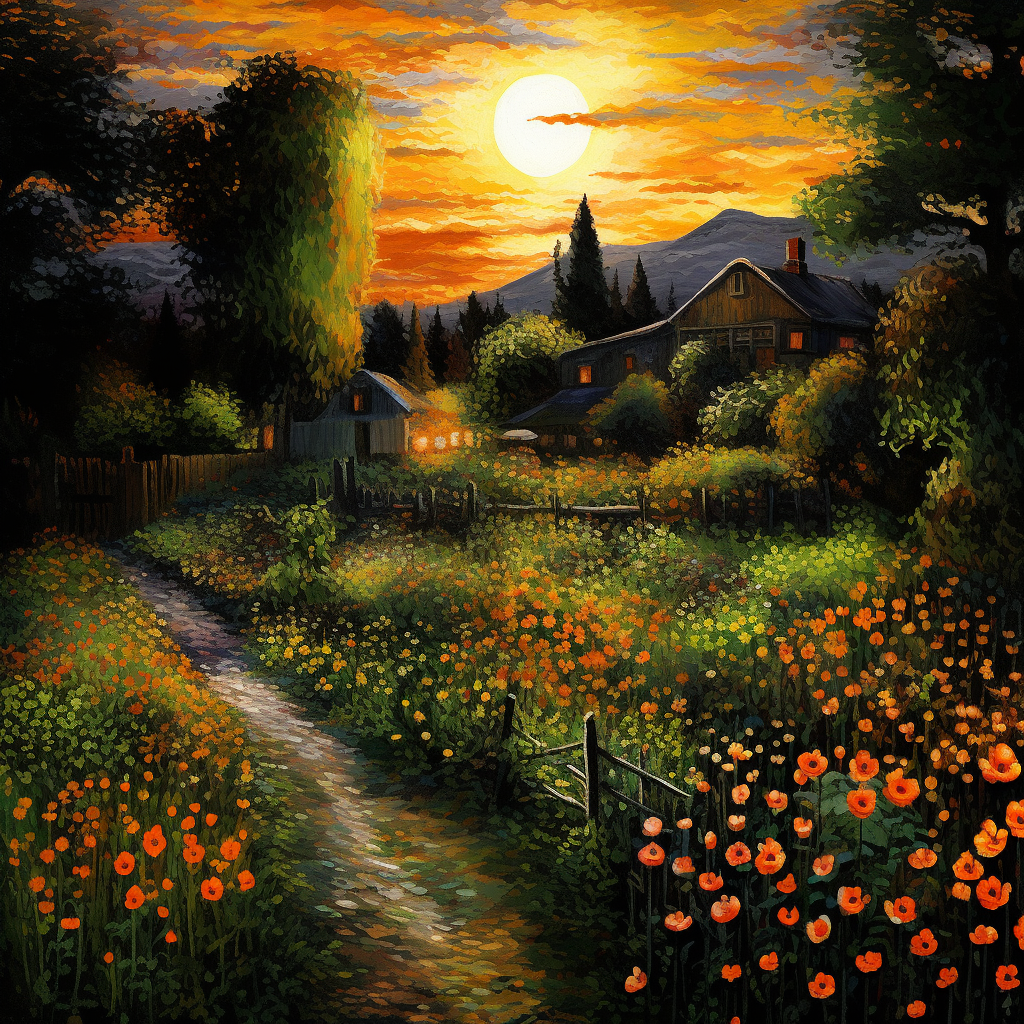 Landscape Art Prints Style NO 67