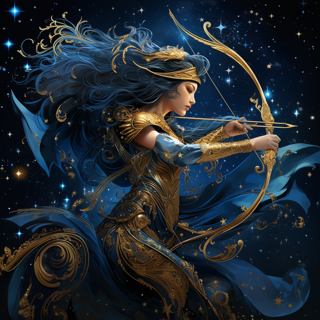 "Sagittarius" GICLEE ART PRINT