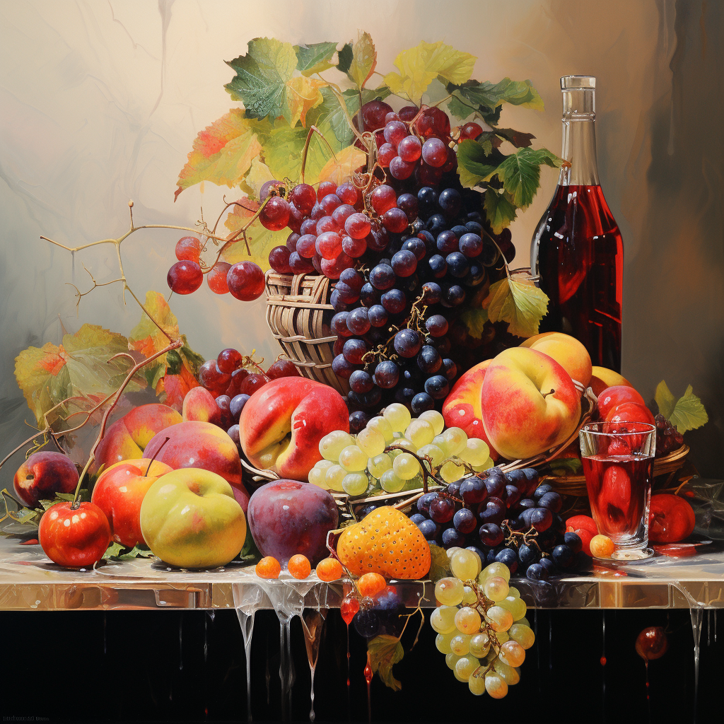 Fruits and Vegetables Collage NO 148