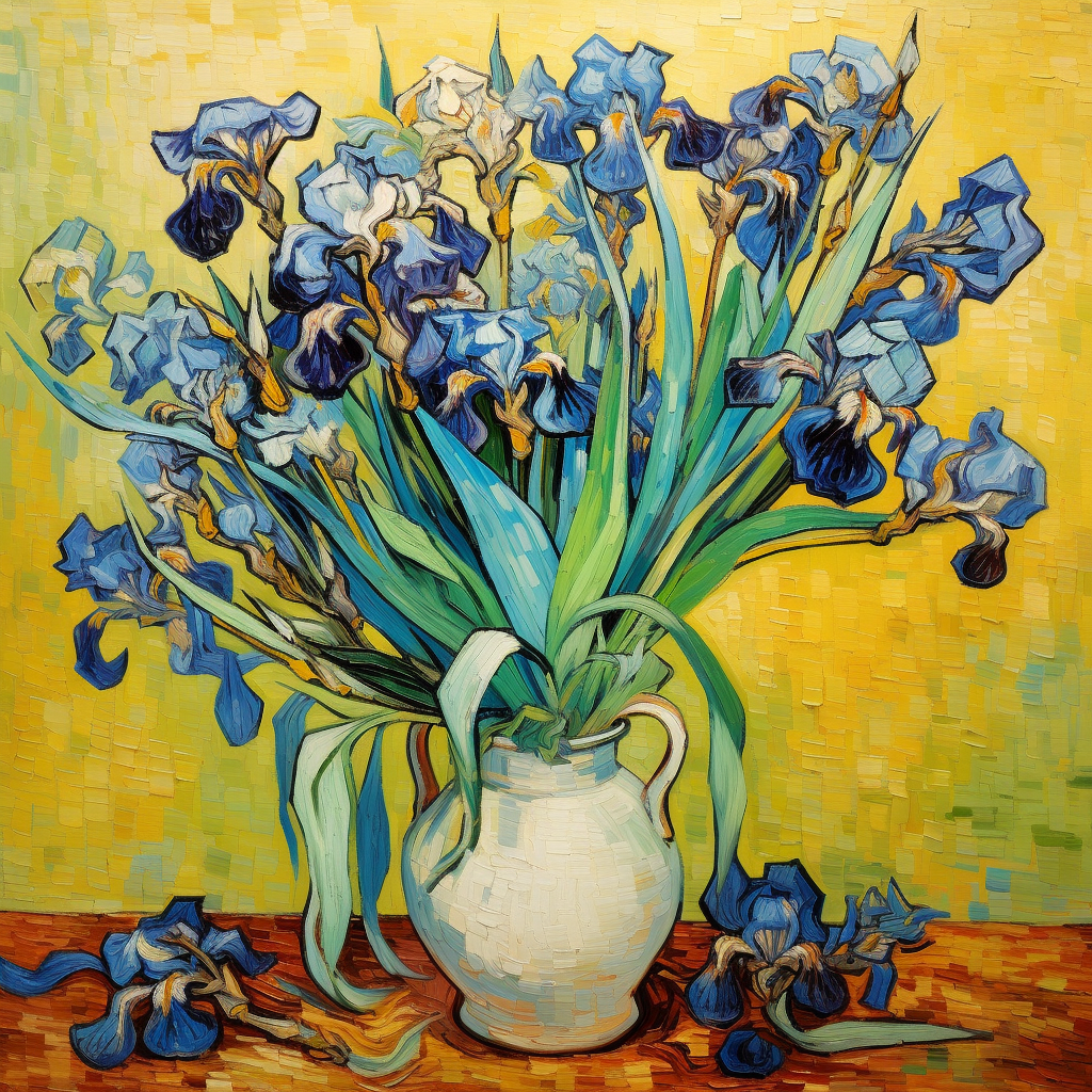 Irises Art Print