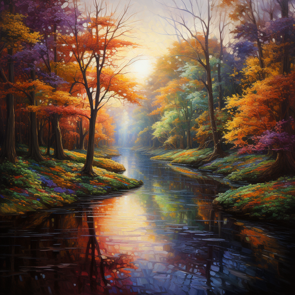 Landscape Art Prints Style NO 172