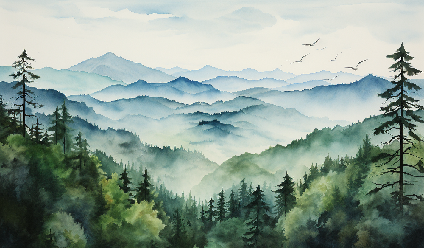 Landscape Art Prints Style NO 48