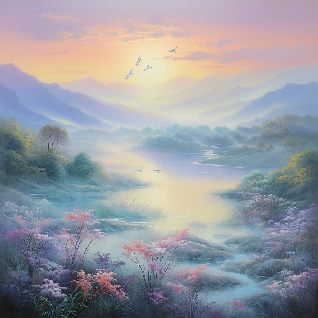 Landscape Art Prints Style NO 179