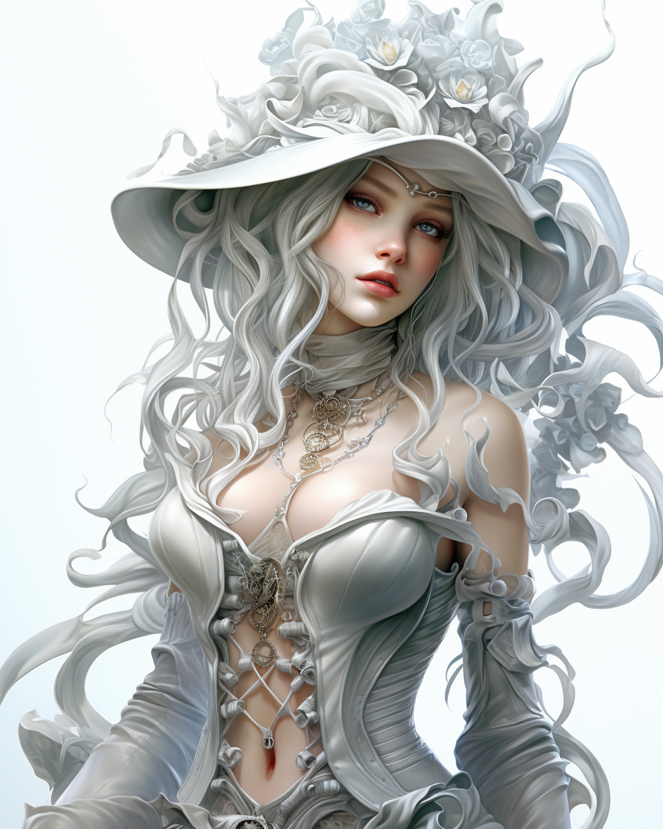 "Woman wearing a hat" by Maya Ronick