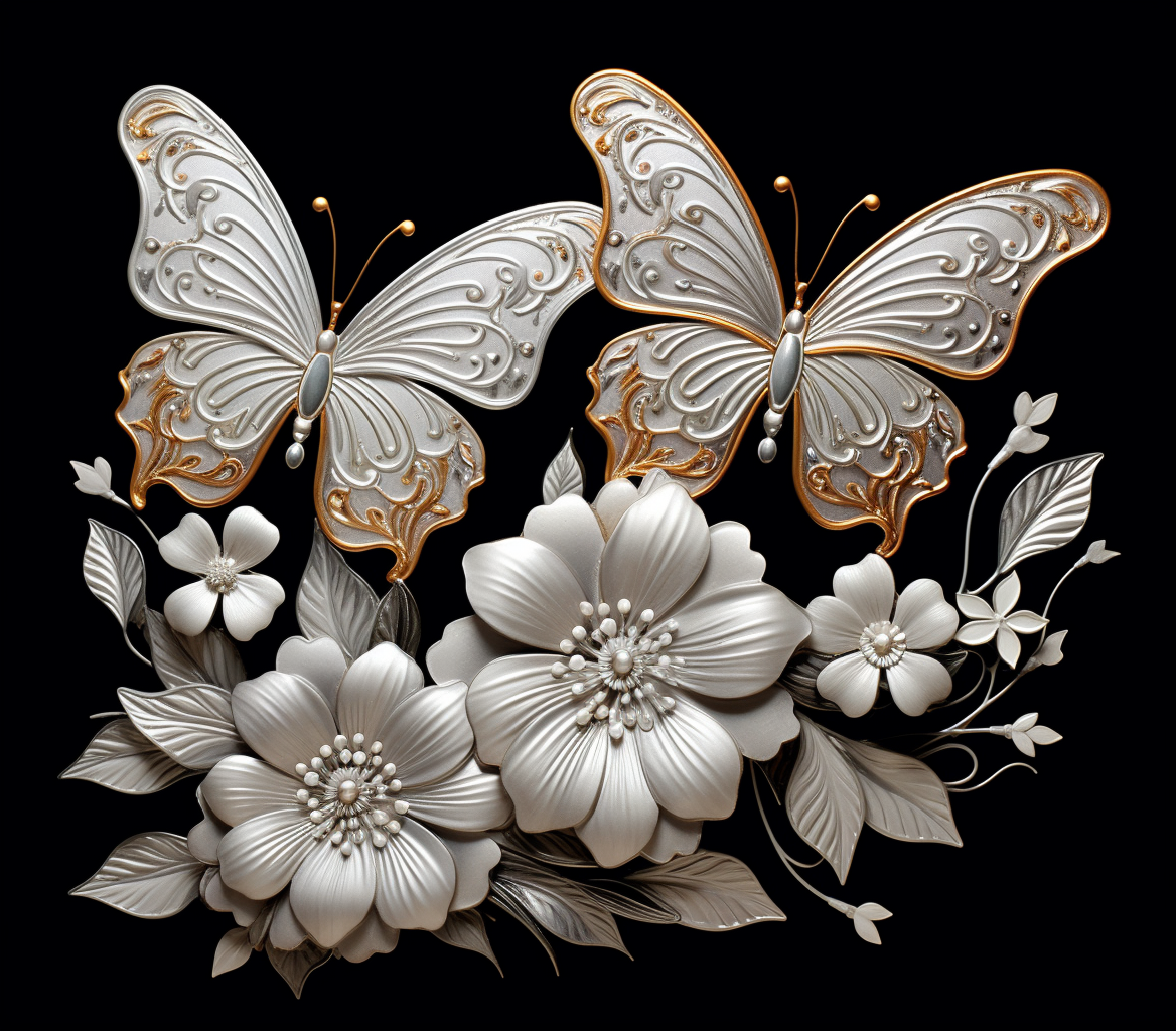 Flowers Wall Art Print Style NO 323