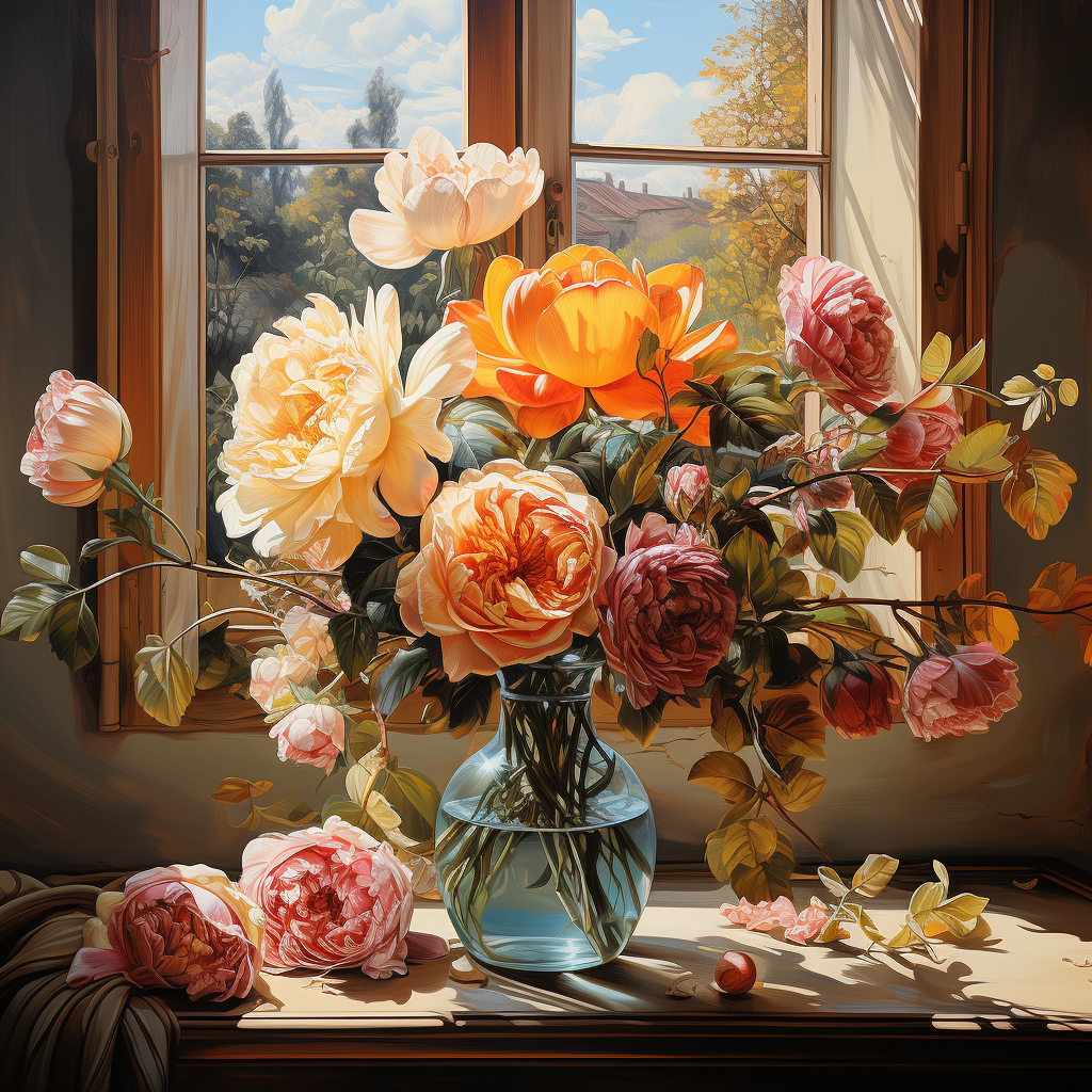 Flowers Style 7 by Maya Ronick