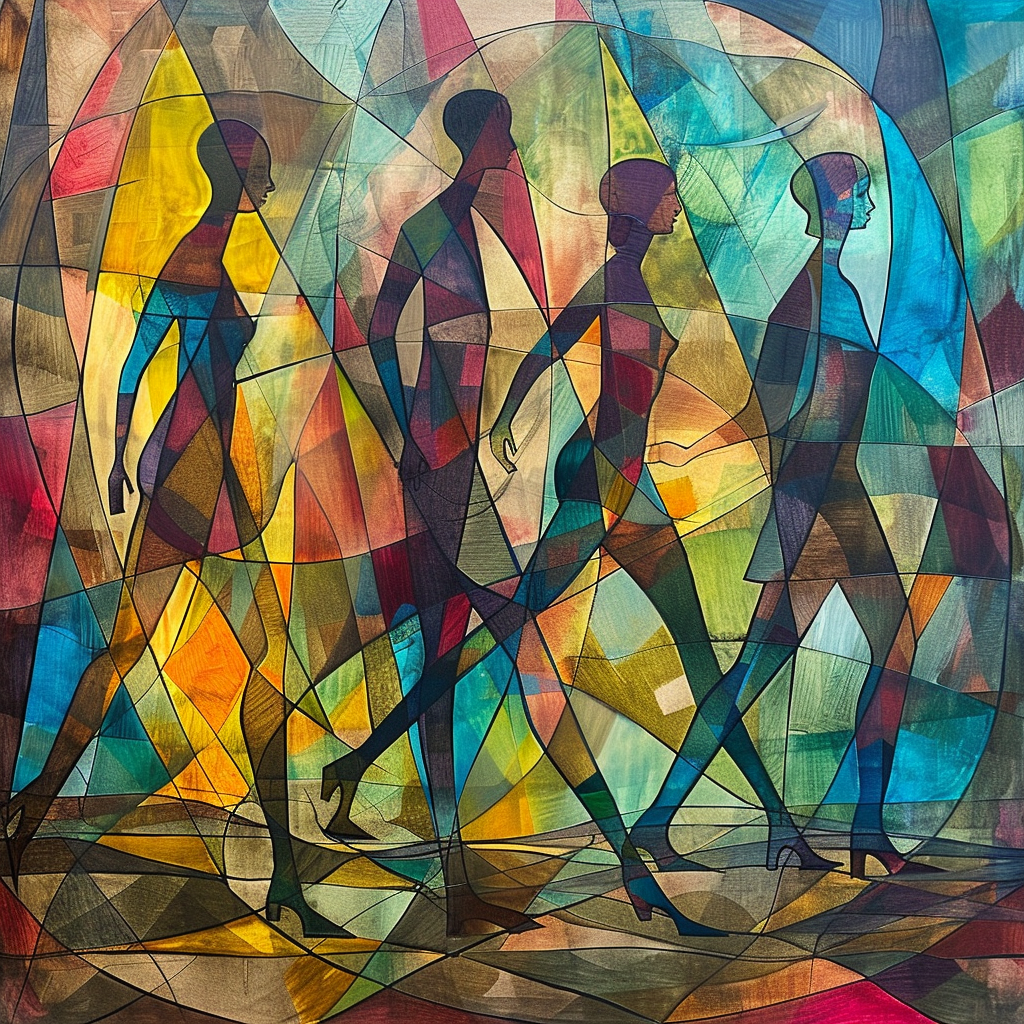 Pablo Picasso style 2 by Maya Ronick