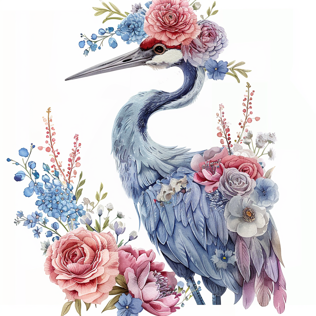 Flowers Wall Art Print Style NO 252