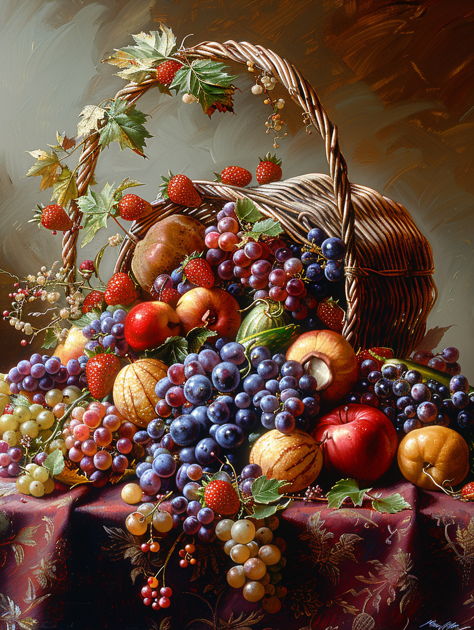 Fruits and Vegetables Collage NO 87