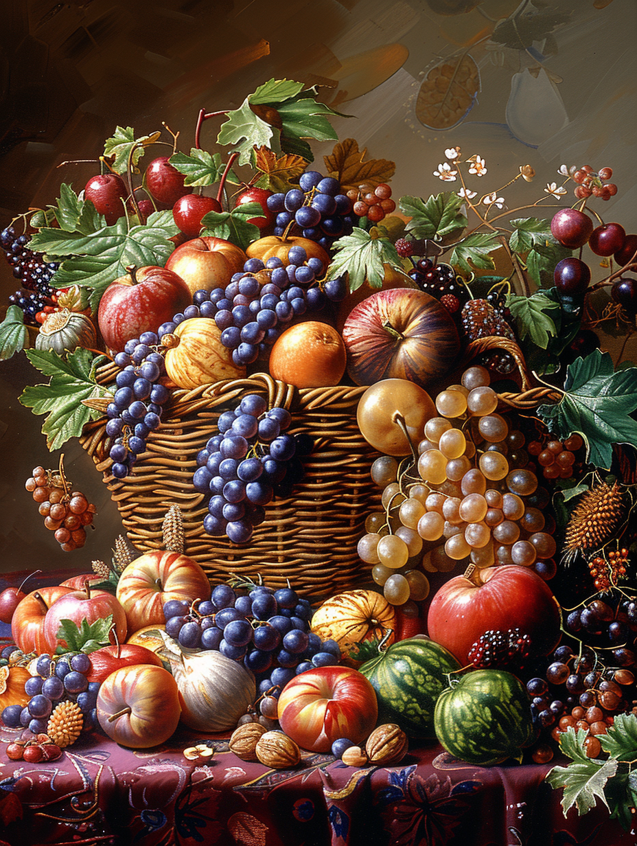 Fruits and Vegetables Collage NO 88