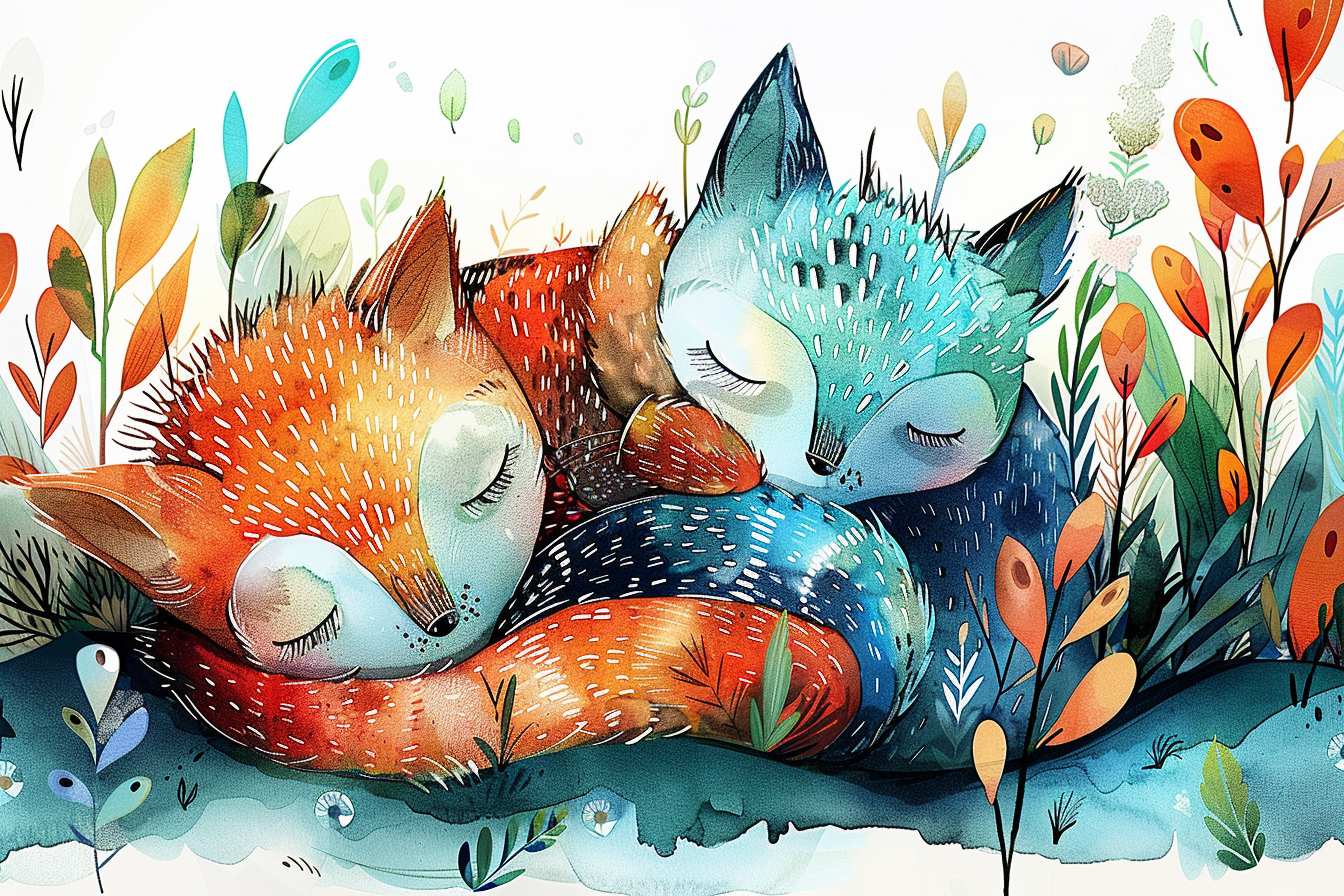 Kids Room Wall Art Prints Style NO 53