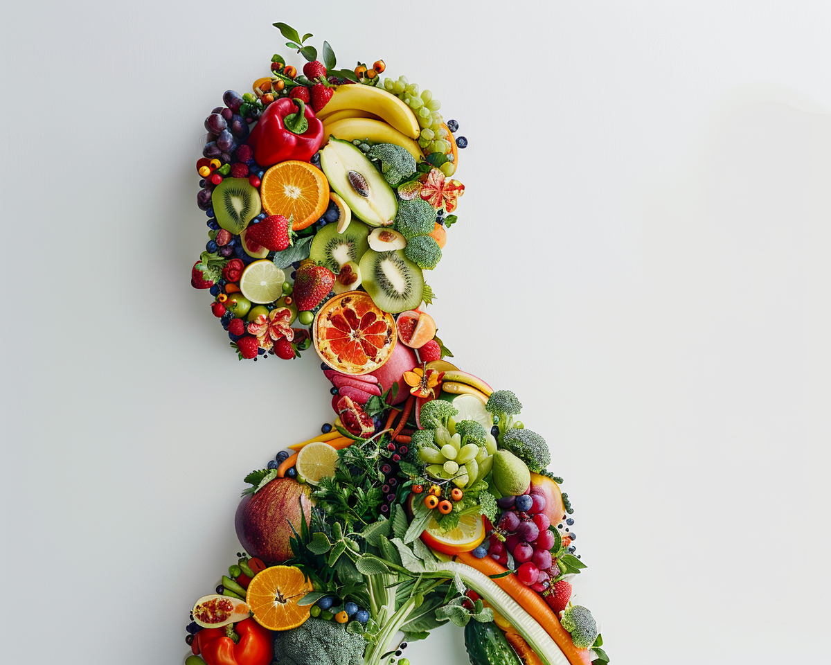 Fruits and Vegetables Collage NO 94