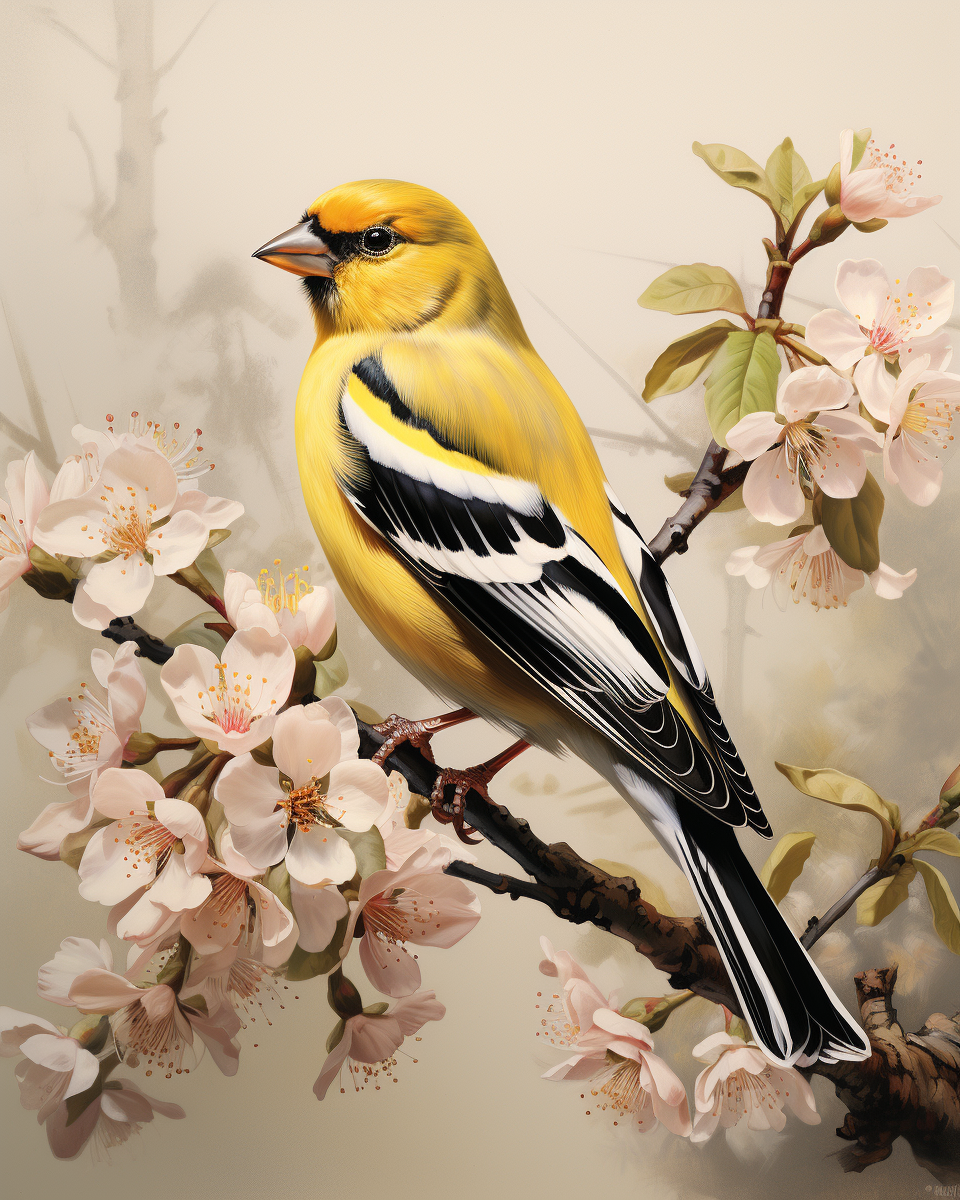 Wall Art Bird Print No 108