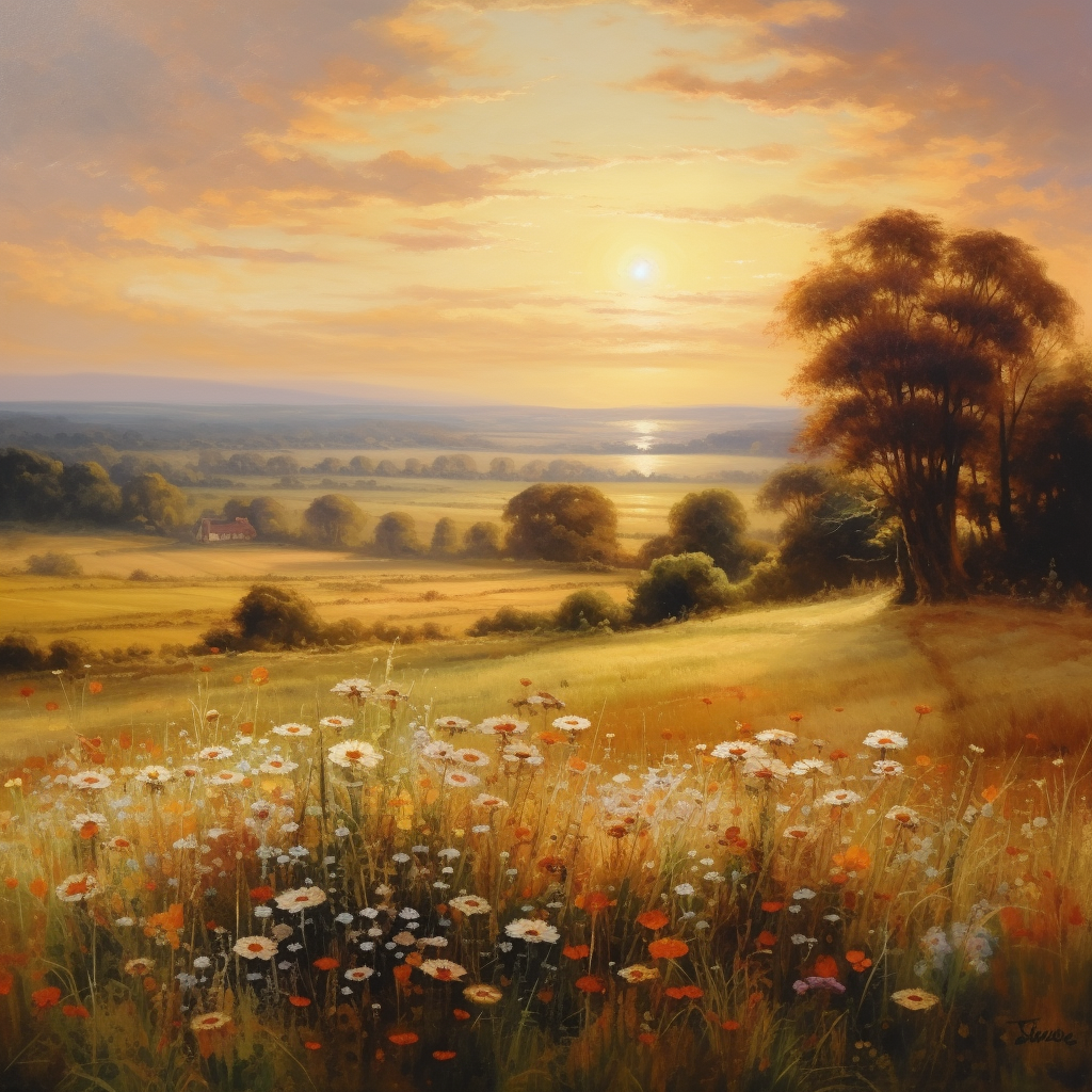 Landscape Art Prints Style NO 155