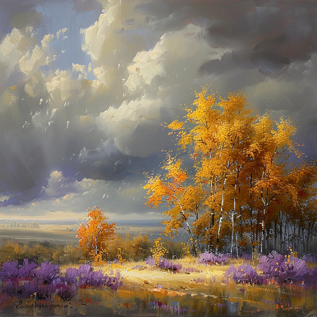 "Rain's Awakening: Forest Elegance" GICLEE ART PRINT