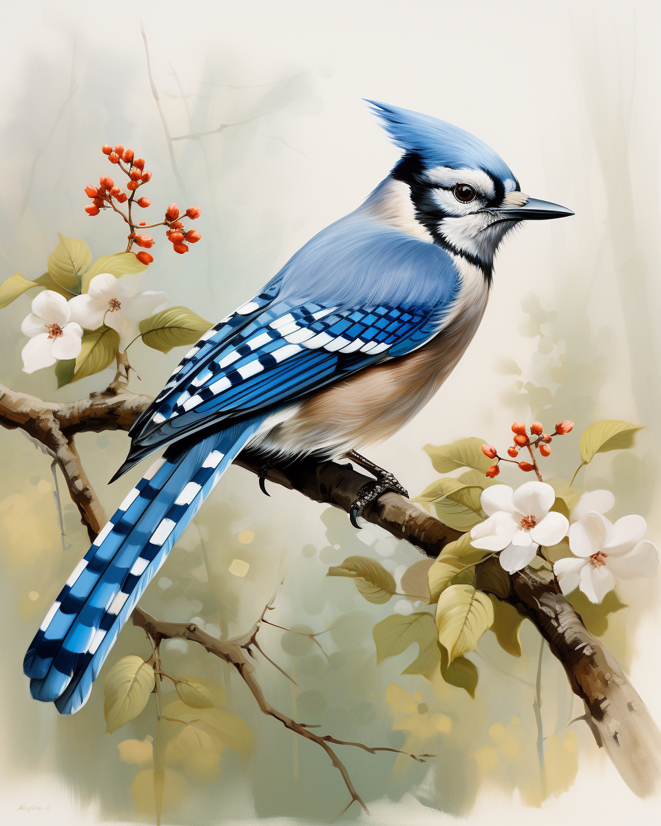 Wall Art Bird Print No 114