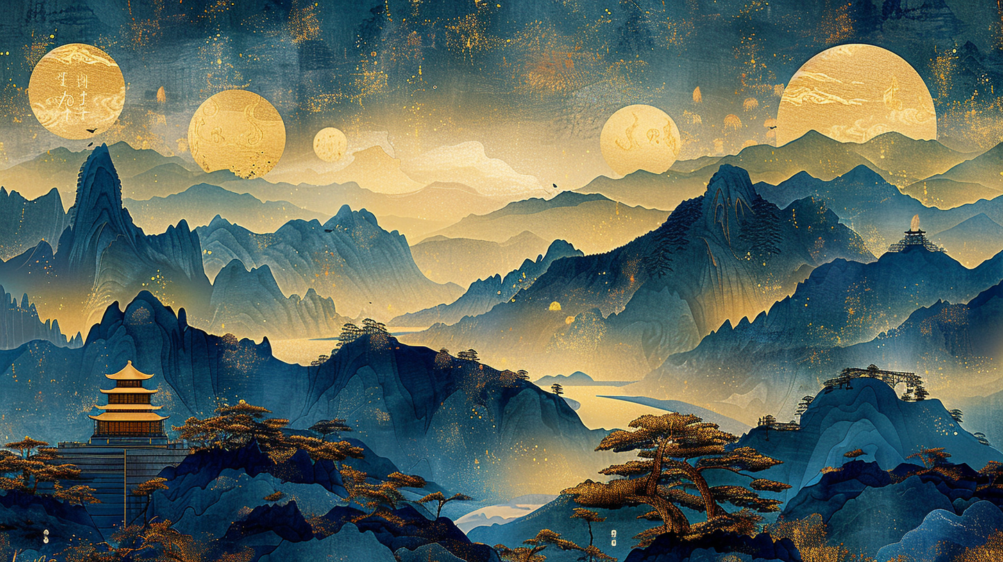 Landscape Art Prints Style NO 35