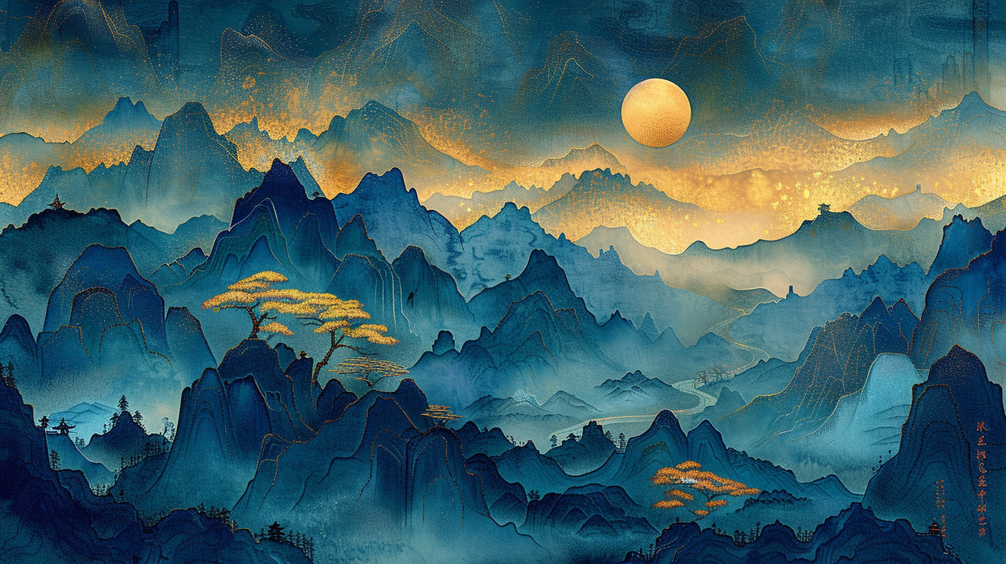 Landscape Art Prints Style NO 34