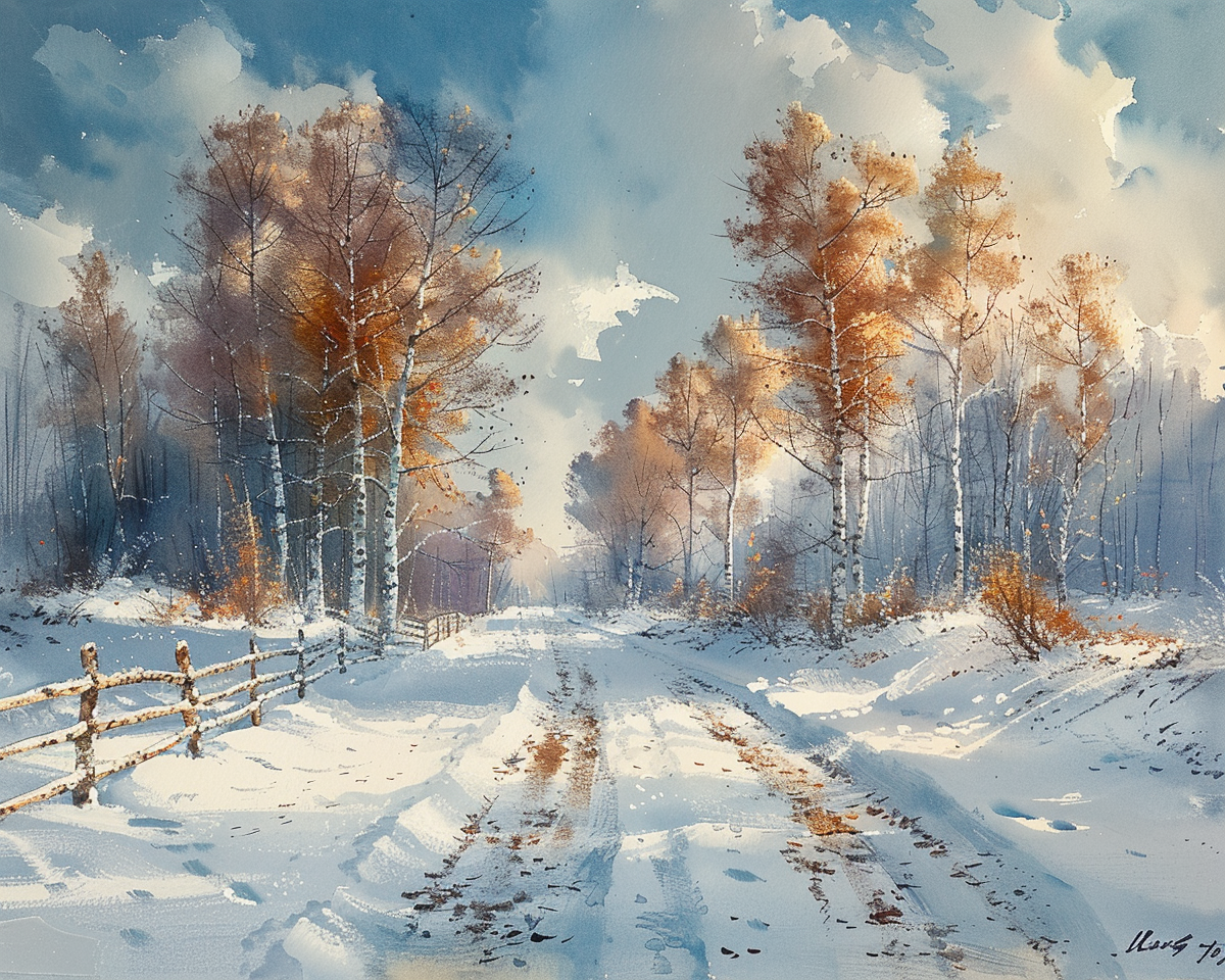 Landscape Art Prints Style NO 90