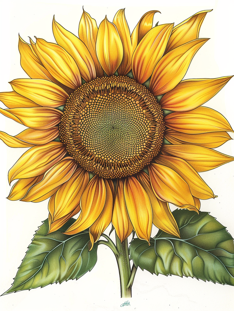 Flowers Wall Art Print Style NO 206