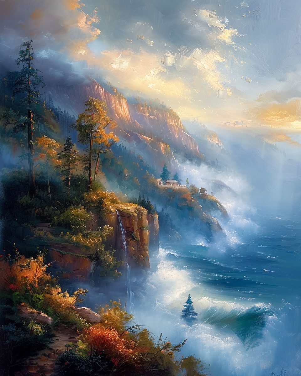 Landscape Art Prints Style NO 92