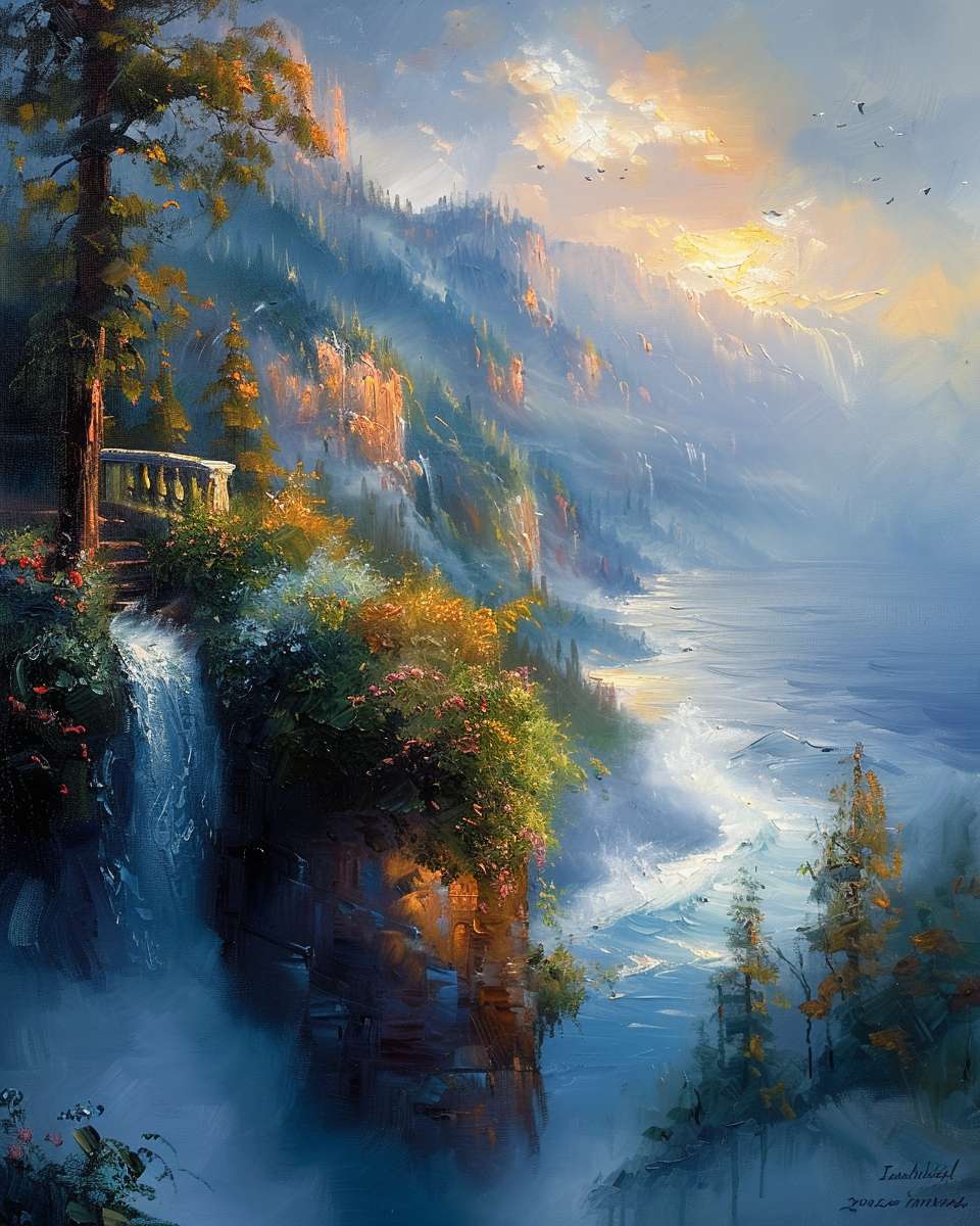 Landscape Art Prints Style NO 93