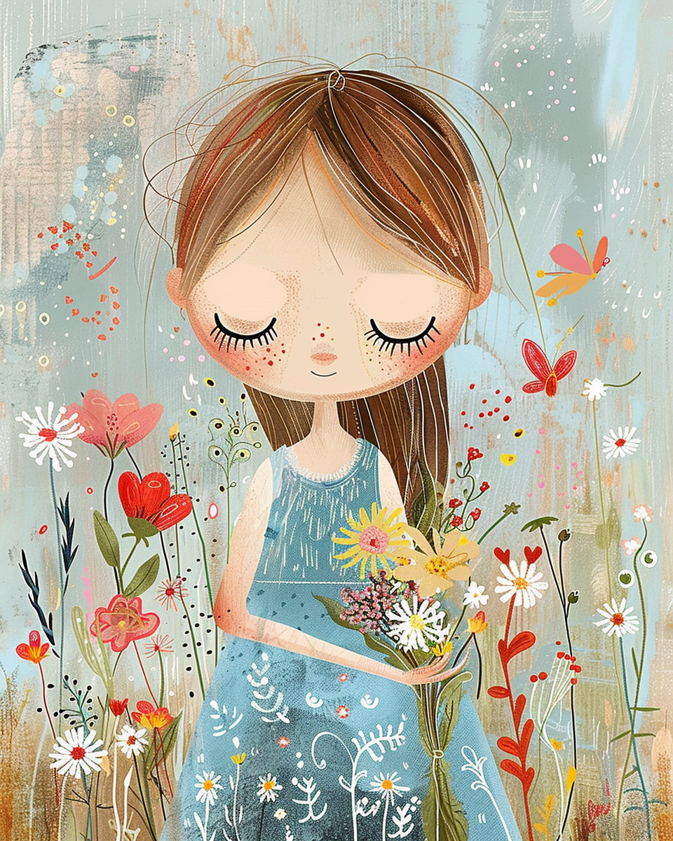 Kids Room Wall Art Prints Style NO 87