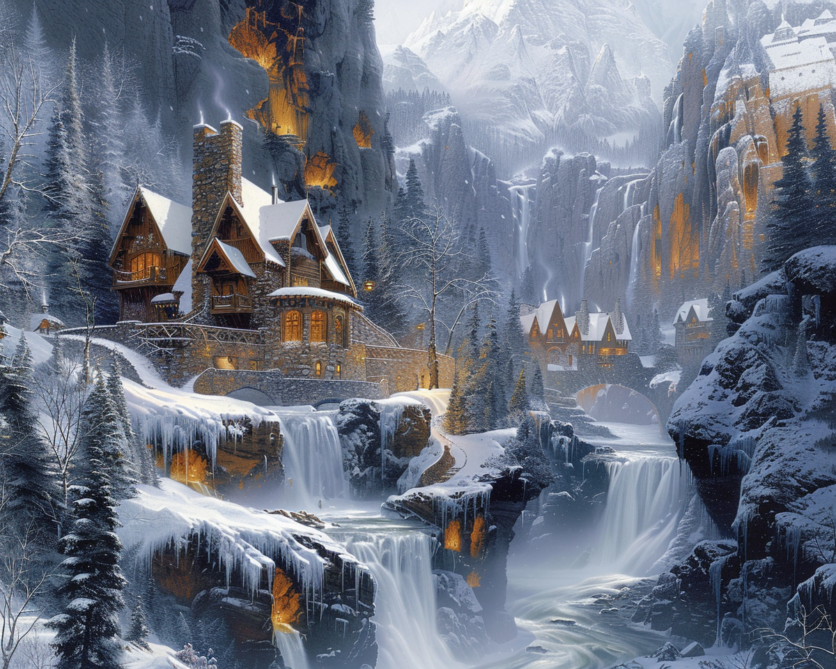 Landscape Art Prints Style NO 106