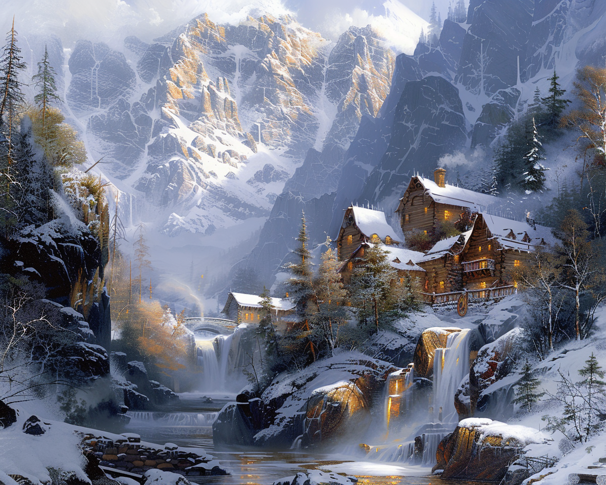 Landscape Art Prints Style NO 108