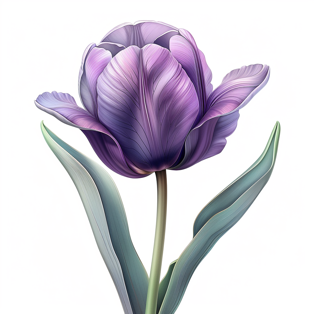 Flowers Wall Art Print Style NO 298